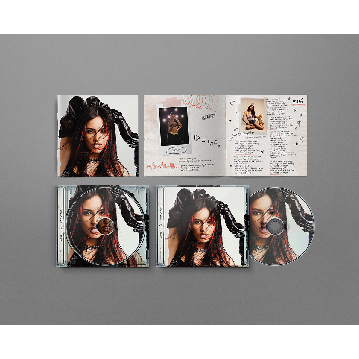 B.O.Y. CD Booklet Page 1